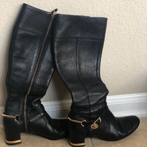 Tory Burch Leather Boots